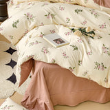 Boxtoday Springtime Flowers Print Bedding Set