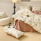 Boxtoday Springtime Flowers Print Bedding Set