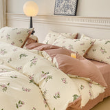 Boxtoday Springtime Flowers Print Bedding Set