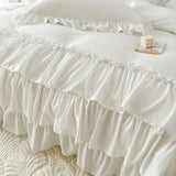 Boxtoday Lush Ruffles Duvet Cover Set