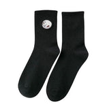 Boxtoday Gift Moon Embroidered Socks