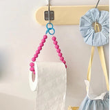 Boxtoday Pink Hanging Tissue Holder