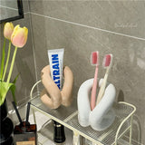 Boxtoday Ceramic Brush Holder