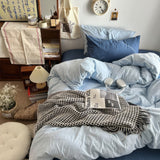 Boxtoday Ocean Themed Blue Tones Cotton Bedding Set