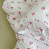 Boxtoday Soft Pastel Tulip Floral Print Bedding Set