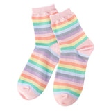 Boxtoday Gift Pastel Rainbow Socks