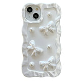 Boxtoday Gift Pearls & Bows iPhone Case