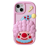 Boxtoday Gift Pink 3D Clown IPhone Case