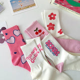 Boxtoday Gift Naturally Sweet Pink Aesthetic Socks