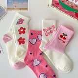 Boxtoday Gift Naturally Sweet Pink Aesthetic Socks