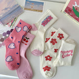 Boxtoday Gift Naturally Sweet Pink Aesthetic Socks