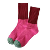 Boxtoday Gift Pink & Green Patterned Socks