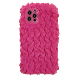 Boxtoday Gift Pink Fuzzy iPhone Case