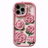 Boxtoday Gift Pink Roses iPhone Case