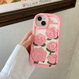 Boxtoday Gift Pink Roses iPhone Case