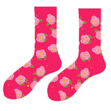 Boxtoday Gift Pink Roses Print Socks