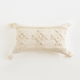 Boxtoday Beige Boho Tufted Cushion Cover