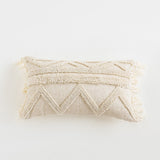 Boxtoday Beige Boho Tufted Cushion Cover