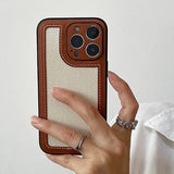 Boxtoday Gift Preppy Brown IPhone Case