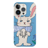 Boxtoday Gift Preppy Style Rabbit iPhone Case