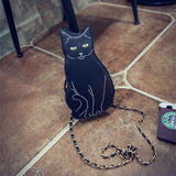 Boxtoday Gift Black Cat Shoulder Bag