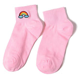 Boxtoday Gift Rainbow Embroidered Socks