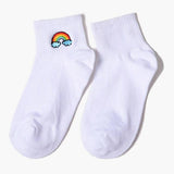 Boxtoday Gift Rainbow Embroidered Socks