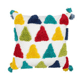 Boxtoday Rainbow Tassels Cushion Cover