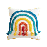 Boxtoday Rainbow Tassels Cushion Cover