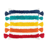 Boxtoday Rainbow Tassels Cushion Cover