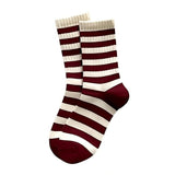 Boxtoday Gift Red & Beige Striped Socks