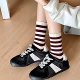 Boxtoday Gift Red & Beige Striped Socks