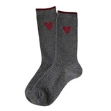 Boxtoday Gift Cozy Red and Grey Patterned Socks