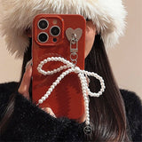 Boxtoday Gift Pop of Red Bowknot iPhone Case