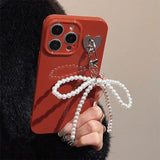 Boxtoday Gift Pop of Red Bowknot iPhone Case