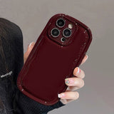 Boxtoday Gift Red Lacquered iPhone Case