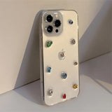 Boxtoday Gift Rhinestone DIY iPhone Case