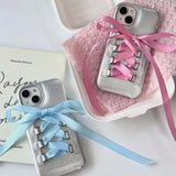 Boxtoday Gift Balletcore Ribbon Lace Up iPhone Case