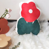 Boxtoday Happy Flower Decorative Pillow