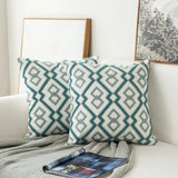 Boxtoday Sage Green Patterns Cushion Cover