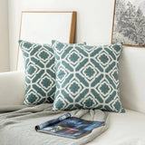 Boxtoday Sage Green Patterns Cushion Cover