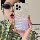 Boxtoday Gift Seashell Holographic iPhone Case