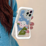 Boxtoday Gift Sheep Embroidered iPhone Case