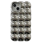 Boxtoday Gift Silver Bubble iPhone Case