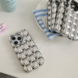 Boxtoday Gift Silver Bubble iPhone Case