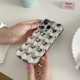 Boxtoday Gift Silver Bubble iPhone Case