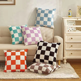 Boxtoday Checkered Cushion Cover