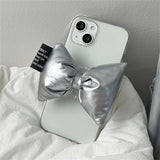 Boxtoday Gift Sliver Bow iPhone Case