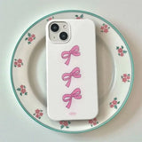 Boxtoday Gift Soft Girl Bows iPhone Case