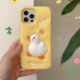 Boxtoday Gift Squishy Duck iPhone Case